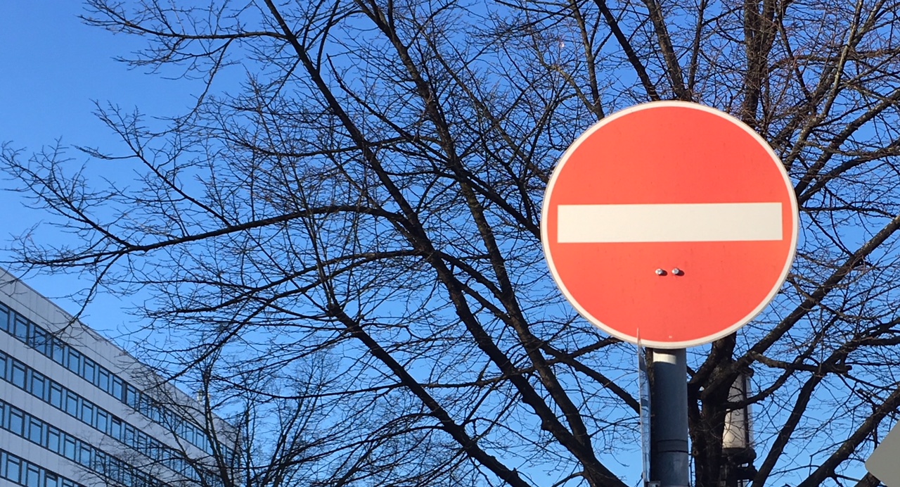 Kein Durchkommen für den Augenarzt